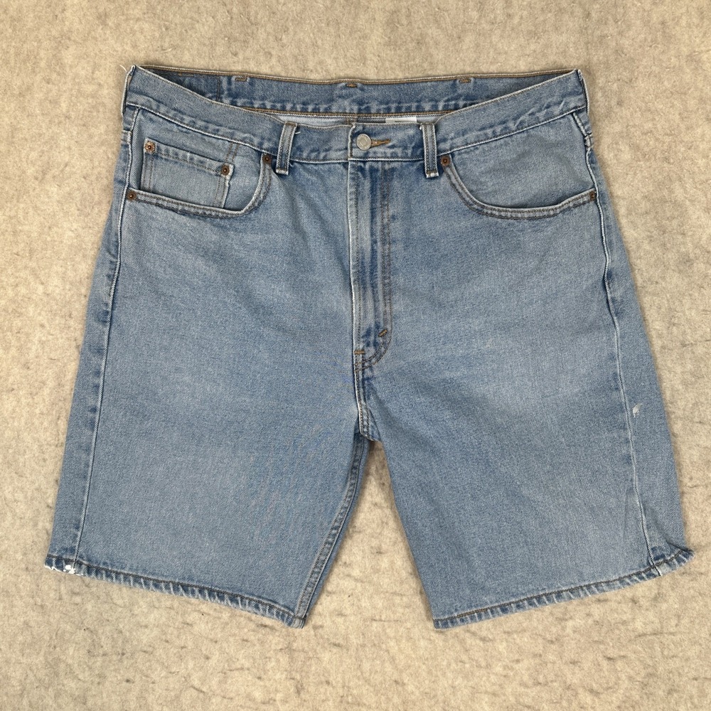 Vintage Y2K Levis 505 Denim Jean Shorts Jorts Adult size 38